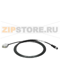 Терминальный кабель SIMATIC RF, MV  в сборе, между  RF120C и PUR, CMG  длина  10 м Siemens 6GT2091-4LN10