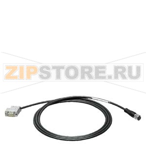 Терминальный кабель SIMATIC RF, MV  в сборе, между  RF120C и PUR, CMG  длина  10 м Siemens 6GT2091-4LN10 