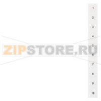 ТАБЛИЧКИ ПОПЕРЕЧНЫЕ 1 - 10 РАЗМЕР ZB10 Siemens 8WH8140-5AB05