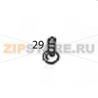 Pan head screw Sato M84Pro Pan head screw Sato M84ProЗапчасть на деталировке под номером: 29Название запчасти на английском языке: Pan head screw Sato M84Pro.