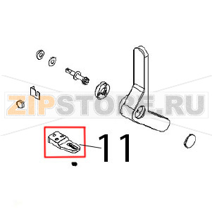 Cerniera inferiore porta Angelo Po FX201G3 Cerniera inferiore porta Angelo Po FX201G3Запчасть на деталировке под номером: 11