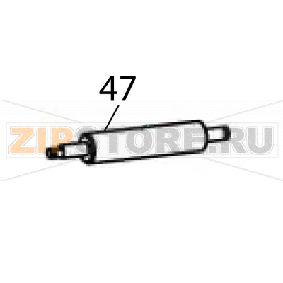Platen Godex RT230i Platen Godex RT230iЗапчасть на деталировке под номером: 47Название запчасти Godex на английском языке: Platen RT230i.