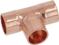 COPPER TEE FITTING WELDING ø 10mm FFF