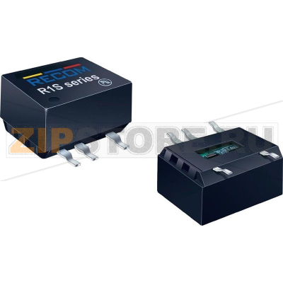Преобразователь DC/DC, SMD-монтаж, 5 В/DC, 200 mA, 1 Вт Recom R1S-0505/HP 
