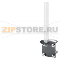 ANT795-6MP IWLAN antenna with omnidirectional characteristic incl. N-female connector: 5/7 dBi; IP65/67 (-40 - +80 &#176;C); 2.4/5 GHz Wi-Fi compliance and national approvals to be observed; Mounting on wall or mast; compact instructions in German/English