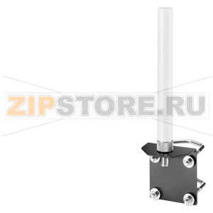 ANT795-6MP IWLAN antenna with omnidirectional characteristic incl. N-female connector: 5/7 dBi; IP65/67 (-40 - +80 &amp;#176;C); 2.4/5 GHz Wi-Fi compliance and national approvals to be observed; Mounting on wall or mast; compact instructions in German/English 