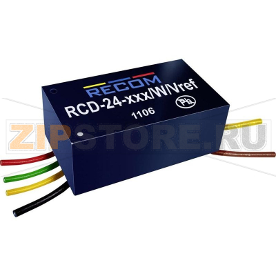 Адаптор питания 36 В/DC, 700 мА Recom RCD-24-0.70/W/X3 