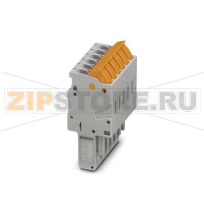 Штекер Phoenix Contact QP 1,5/ 1 BU Тип подключения: Быстрое подключение, Полюсов: 1, Сечение: 0,25 мм² - 1,5 мм², AWG: 24 - 16, Ширина: 5,2 мм, Высота: 40 мм, Цвет: синий.Минимальный заказ: 50 шт.Упаковка: 50 шт.