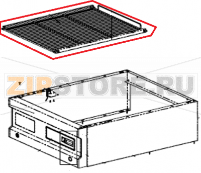 Полка большая  650*530 шх-0,7 (пэп бел.) Polair CM107-S  Полка большая 650*530 шх-0,7 (пэп бел.) Polair CM107-SЗапчасть на сборочном чертеже под номером: 86