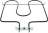 HEATING ELEMENT LOWER FOR OVEN WHIRLPOOL