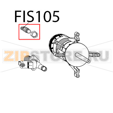 Cable guide Gierre FEV 166M Cable guide Gierre FEV 166MЗапчасть на деталировке под номером: FIS105