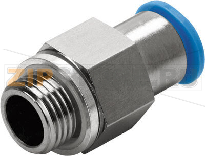 Штуцер цанговый, самозапирающийся Festo QSK-G1/8-6 
