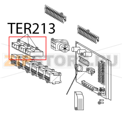 Relay 1.4/2.3 A Gierre FEV 166M Relay 1.4/2.3 A Gierre FEV 166MЗапчасть на деталировке под номером: TER213