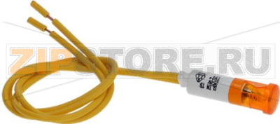 INDICATOR LIGHT ORANGE 250V 