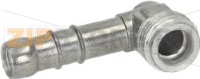 HOSE-END FITTING 90° ø14mm  NAT. GAS