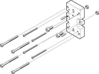 Комплект переходников Festo HAPG-75