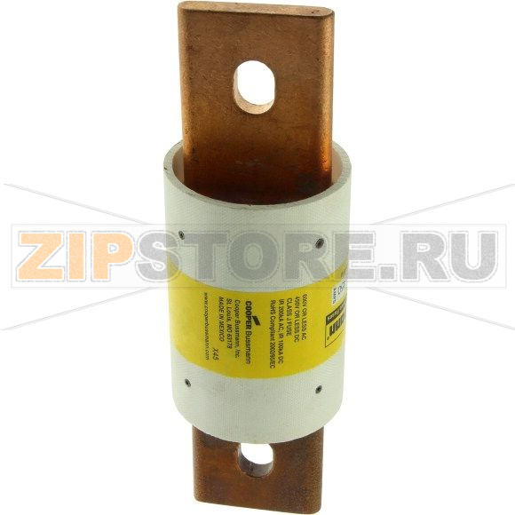 Предохранитель, 450 A, AC 600 В, DC 450 В, 200 кА, 66x203 мм, J, UL, CSA Eaton DRIVE FUSE 