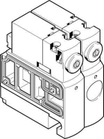 Распределитель с электроуправлением Festo CPVSC1-M1H-J-P-M5