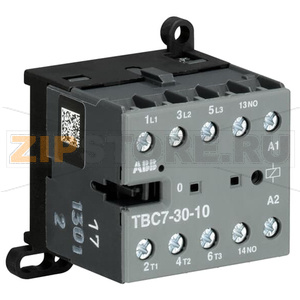 Миниконтактор TBC7-30-10, 12 A, 400 B, AC3, катушка: 50-90 B/DC ABB GJL1313061R5105 