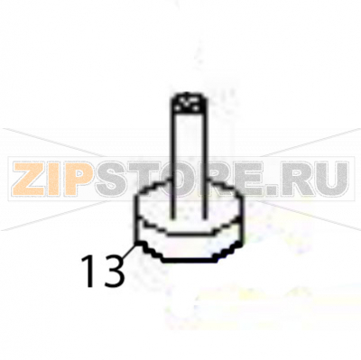 Regulable foot Fagor CO-402 COLD B DD Regulable foot Fagor CO-402 COLD B DDЗапчасть на деталировке под номером: 13Название запчасти Fagor на английском языке: Regulable foot CO-402 COLD B DD.