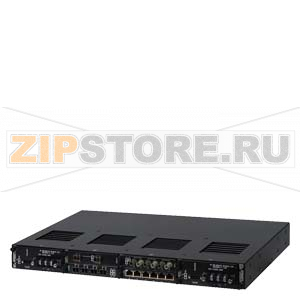 Мультисервисная платформа RUGGEDCOM RX1500 коммутатор и маршрутизатор 2-го и 3-го уровней для особых условий эксплуатации. 2 блока питания (горячей замены). Заменяемые в полевых условиях интерфейсные модули. Siemens 6GK6015-0AM2.-.... 