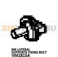 M6 lateral supports fixing bolt Unox XFT 193