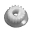 Kit, pulley, 17T, 5MM ID, white, (set of 10) Zebra P330i