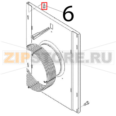 Screw M6x20 Angelo Po FM1011E1 Screw M6x20 Angelo Po FM1011E1Запчасть на деталировке под номером: 6