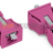 Snap-in plug; 2-pole; Cod. B; 1,50 mm; pink Wago 890-792/082-000 - Snap-in plug; 2-pole; Cod. B; 1,50 mm; pink Wago 890-792/082-000