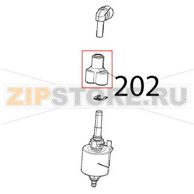 Connection Y D8 Unox XVC 205E Connection Y D8 Unox XVC 205EЗапчасть на деталировке под номером: 202