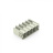 Вилка THT; 1.2 x 1.2 mm solder pin; прямые; 100% защита от неправильного подсоединения; Посеребренные контакты; Шаг контактов 10,16 мм; 5-пол.; светло-серые Wago 832-3645 - Вилка THT; 1.2 x 1.2 mm solder pin; прямые; 100% защита от неправильного подсоединения; Посеребренные контакты; Шаг контактов 10,16 мм; 5-пол.; светло-серые Wago 832-3645
