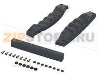 Элементы ручек, графитово-серые Bopla BCD 160 GE-7024