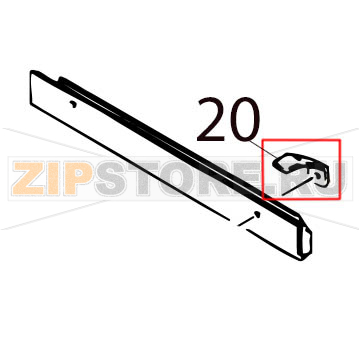 Cutter release lever Toshiba TEC B-SX4T-GS10/20-QP Cutter release lever Toshiba TEC B-SX4T-GS10/20-QPЗапчасть на деталировке под номером: 20