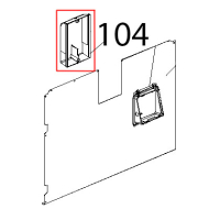 Protezione ventola raffredamento CT-BT Unox XVC 515G