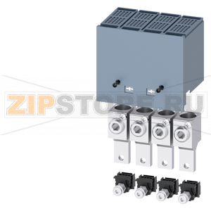 wire connector large with control wire voltage tap-off 4 units accessory for: 3VA5 125 Siemens 3VA9134-0JC12 