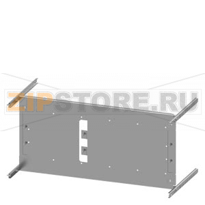 SIVACON S4 EBS SENTRON 3VA 3VA12 (250 A) 3-pole Upright mounting position 8US setup Number of switches 5 Height 350 mm Width 800 mm Branch height 400 mm Siemens 8PQ6000-8BA41 