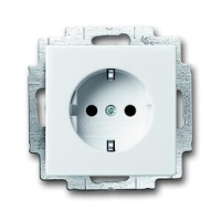 Розетка 16 А, 250 В, LED, альпийский белый ABB 2CKA002013A5294