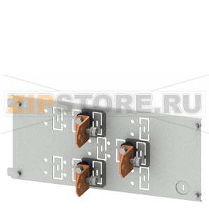 SIVACON S4 Cable connection form 3 VL400, 3-pole Height 200 mm plug-in/rotating, 8UC Siemens 8PQ6000-7BA52 