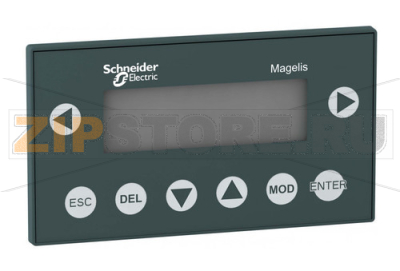 Дисплей символьный 24 В, компактный, 4x20 символов Schneider Electric XBTN410 