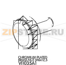 Chromium plated drass nut M6x12,5 Unox XBC 405 Chromium plated drass nut M6x12,5 Unox XBC 405Запчасть на деталировке под номером: 71Название запчасти на английском языке: Chromium plated drass nut M6x12,5 Unox XBC 405
