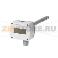 QFM3160D - Канальный датчик влажности (DC 0...10 В) и температуры (DC 0...10 В), с дисплеем Siemens QFM3160D