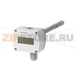 QFM3160D - Канальный датчик влажности (DC 0...10 В) и температуры (DC 0...10 В), с дисплеем Siemens QFM3160D 