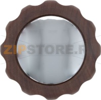 WATER/STEAM TAP KNOB WALNUT