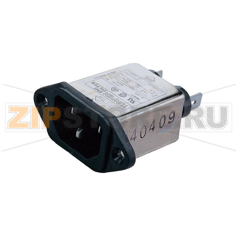Фильтр сетевой 250 В/AC, 3 А, 1.8 mH, 57x25.25x52.3 мм, 1 шт Yunpen YB03T1 