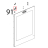Cerniera sup. alluminio vetro Unox XBC 804