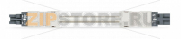 Кабель межблочный; Eca; розетка - штекер; 2-полюса; код. L; H05VV-F 2 x 2,5 мм; 2 м; 2,50 mm; темно-серые Wago 771-8982/007-204