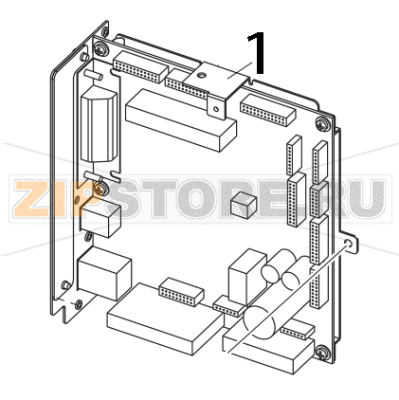 Main PC board assy Toshiba TEC B-852-TS22-QQ-R Main PC board assy Toshiba TEC B-852-TS22-QQ-RЗапчасть на деталировке под номером: 1