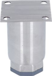 ADJUSTABLE FOOT ST.STEEL ø 55 x h 110 mm 
