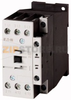 Контактор 25 А, 230В (АС), 1 НО доп. контакт, категория AC-3, AC-4 Eaton DILM25-10(230V50HZ, 240V60HZ)