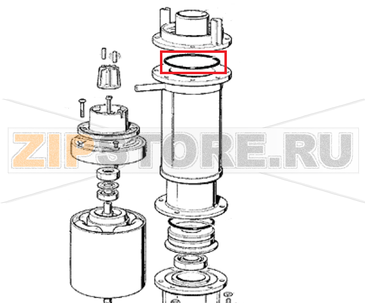Кольцо уплотнительное Scotsman MF 56 ASR Кольцо уплотнительное Scotsman MF 56 ASRЗапчасть на сборочном чертеже под номером: 42Название запчасти Scotsman на немецком языке: O ring Scotsman MF 56 ASR